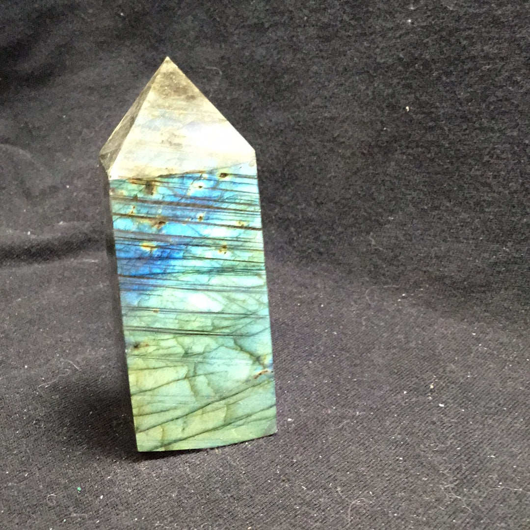 Labradorite point