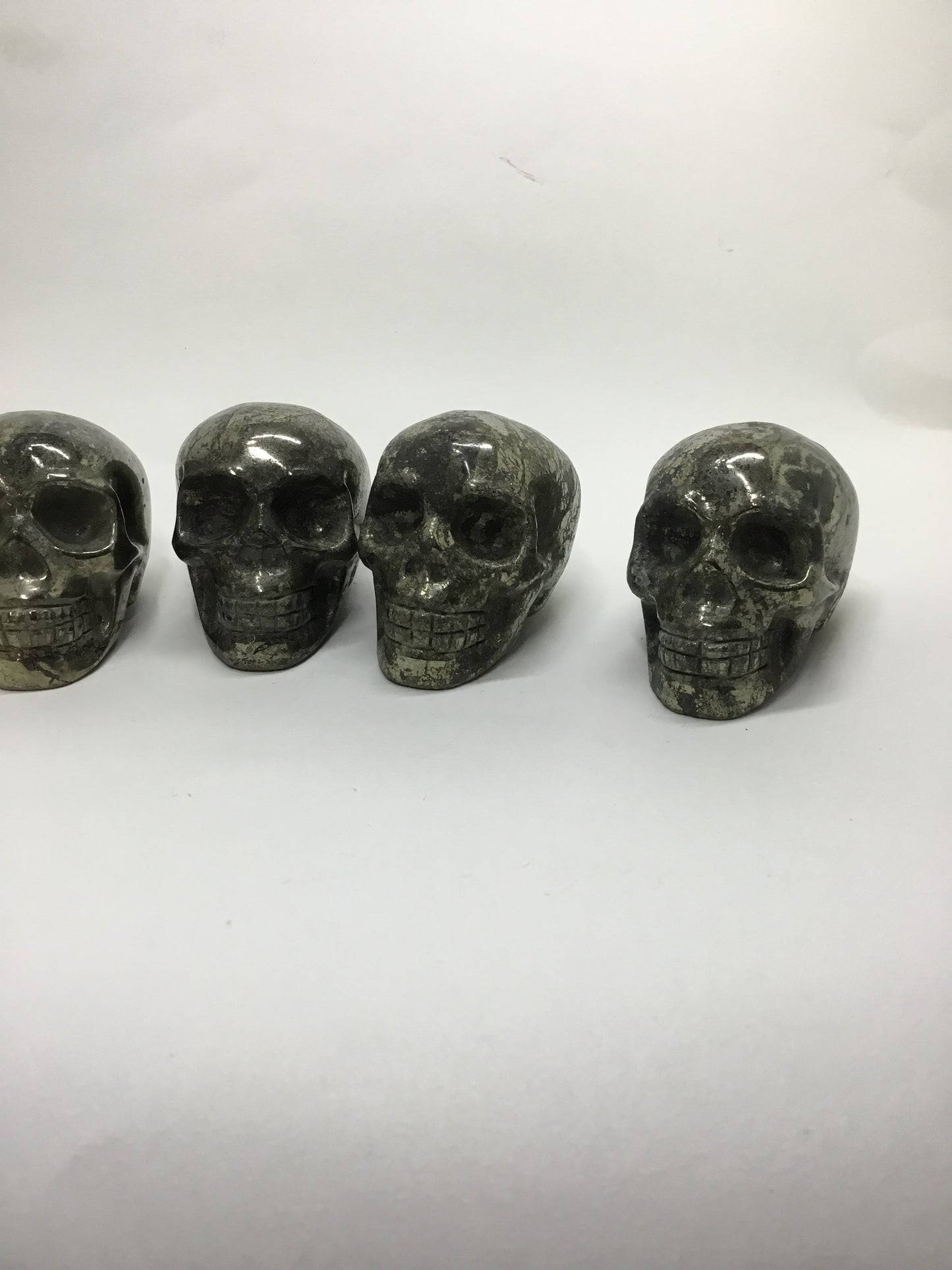 Pyrite skull