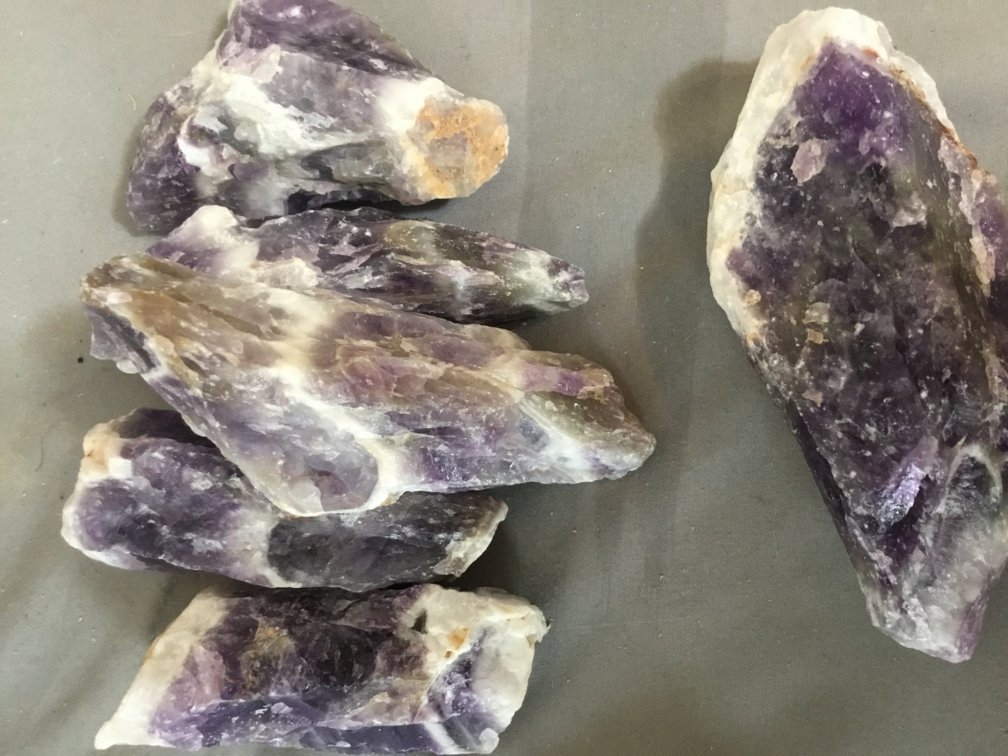 Amethyst raw tooth