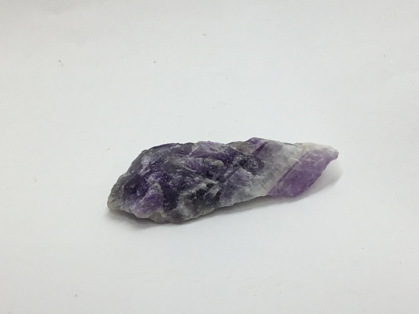 Amethyst raw tooth