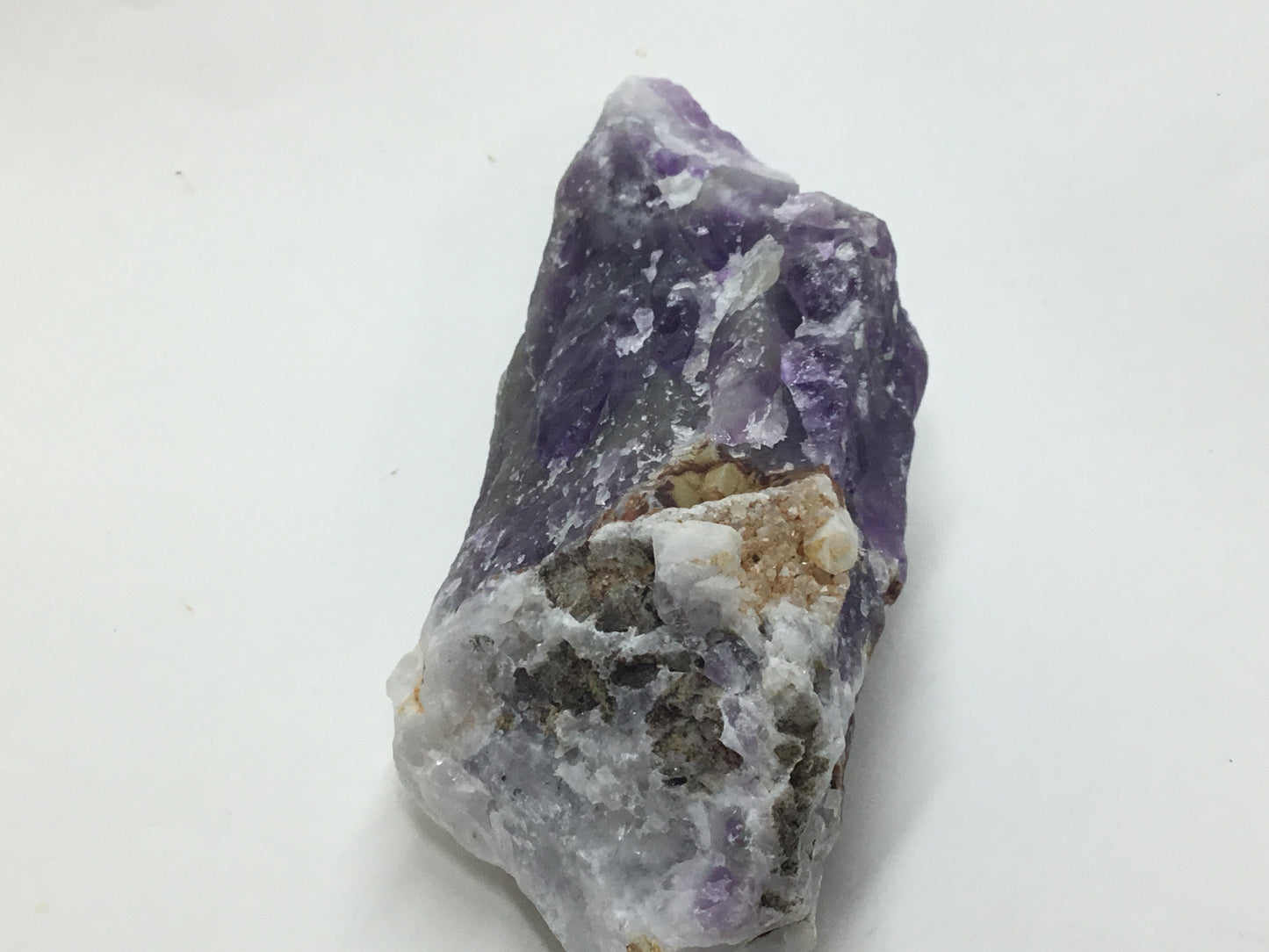 Amethyst raw tooth