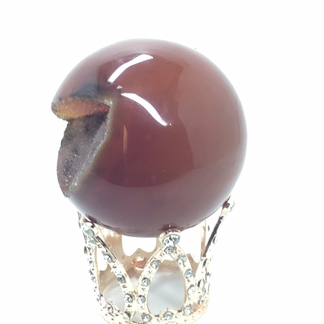 Red agate