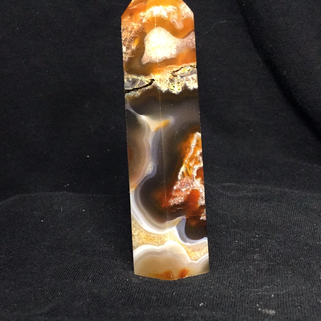 Red moss agate