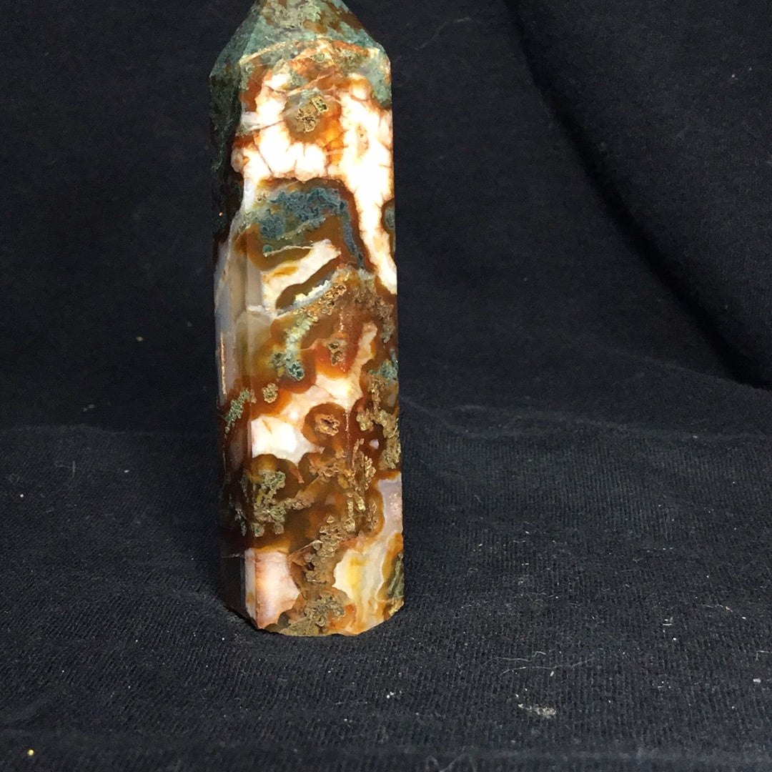Red moss agate