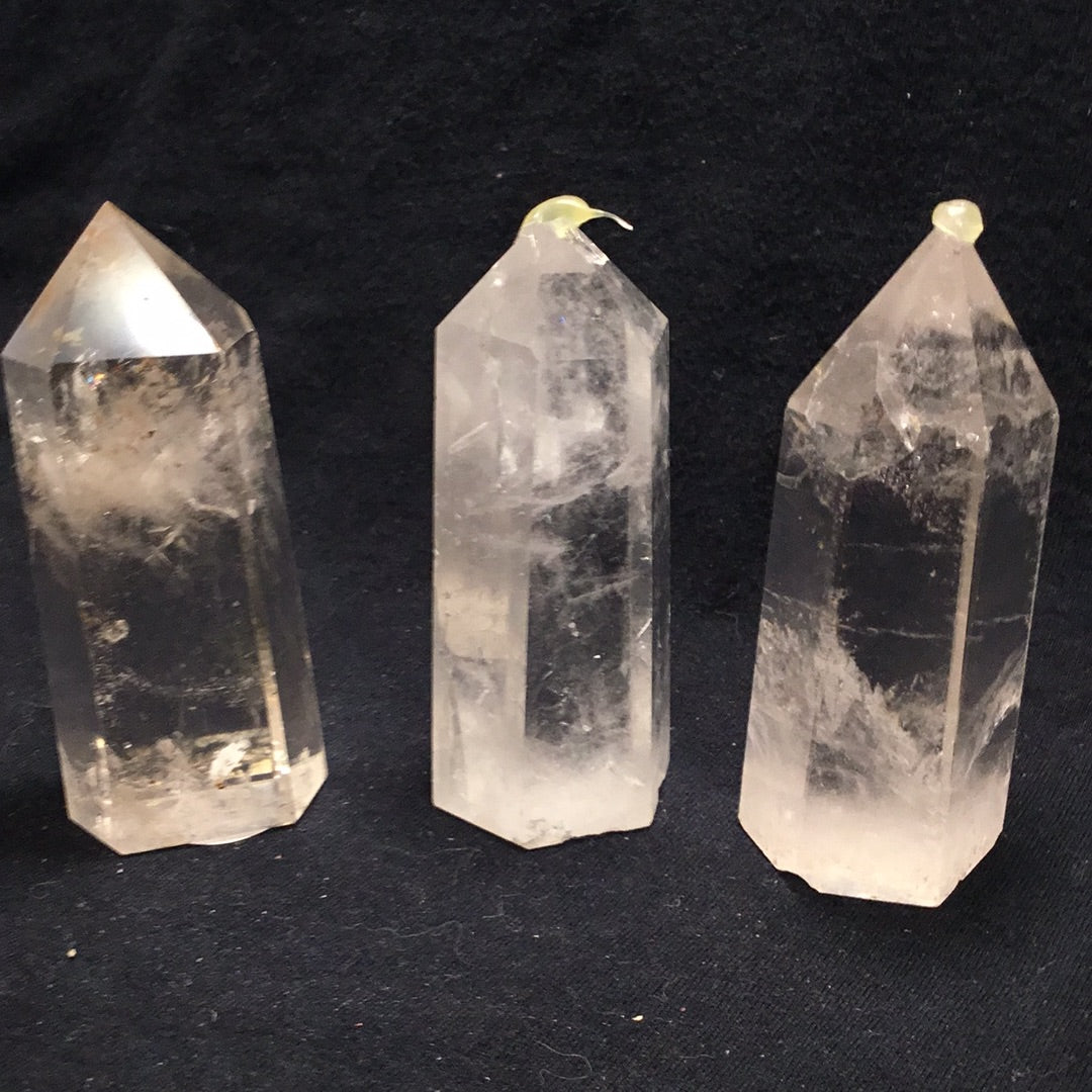 Clear quartz point