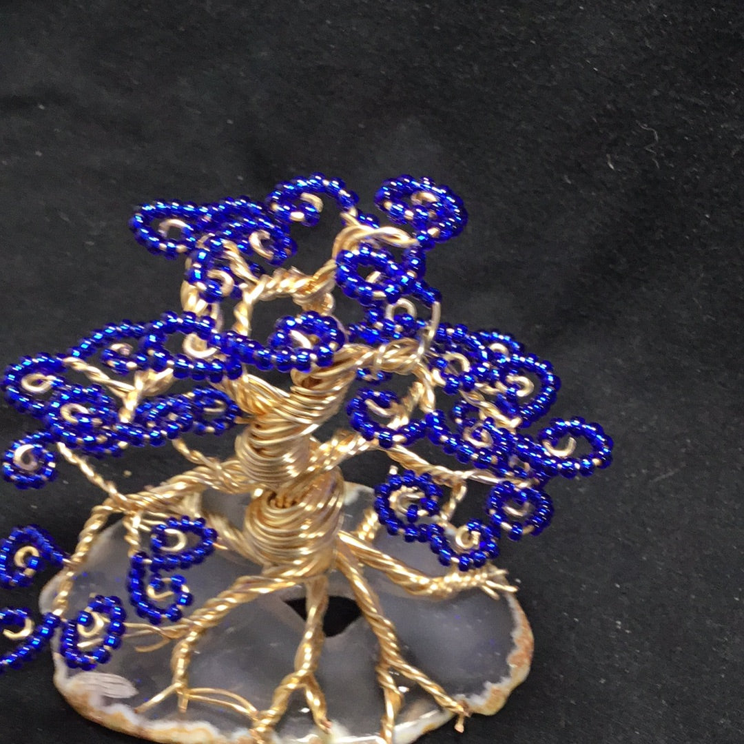 Blue tree