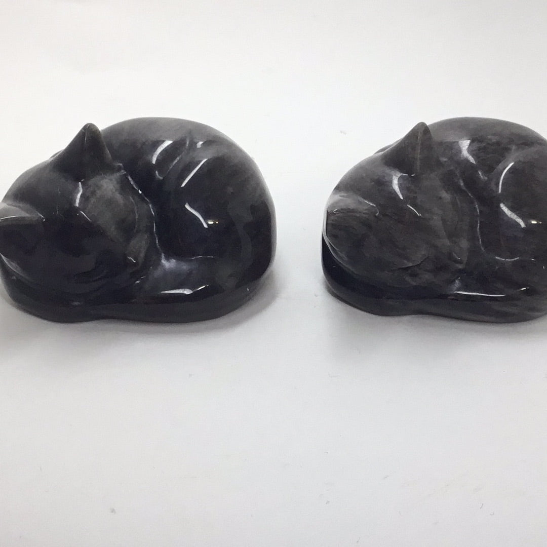 Silver obsidian