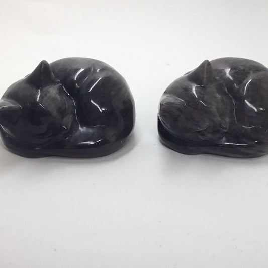 Silver obsidian