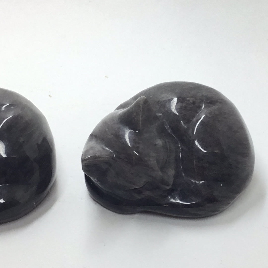 Silver obsidian