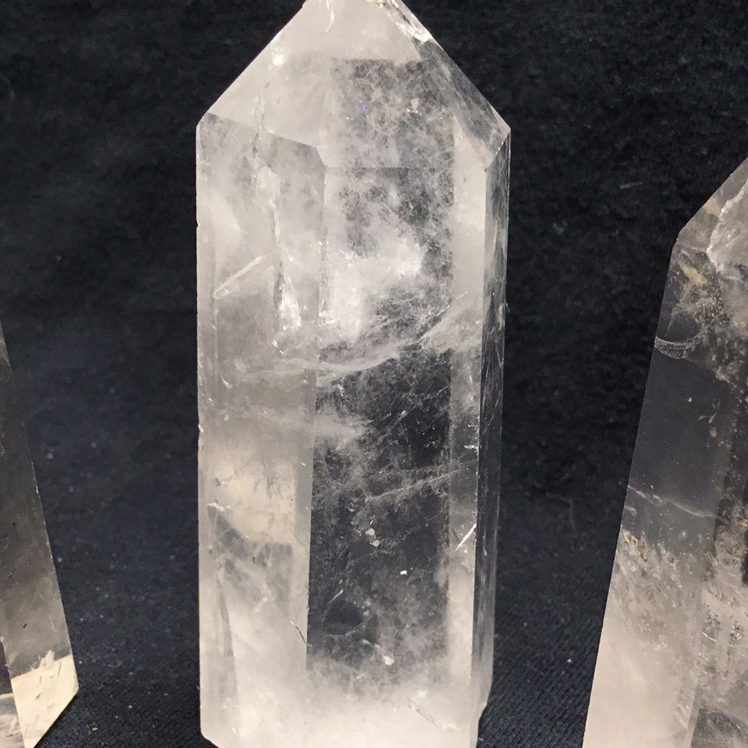 Clear quartz point