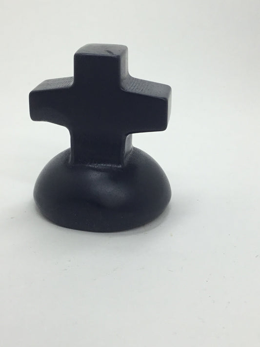 Obsidian cross