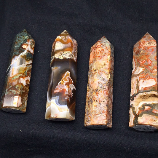 Red moss agate