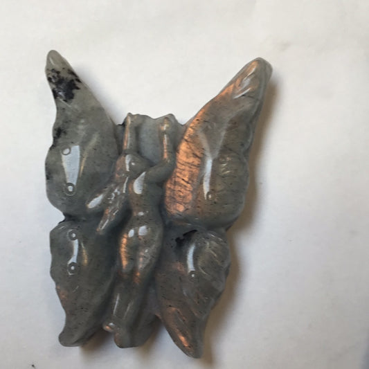 Labradorite carving