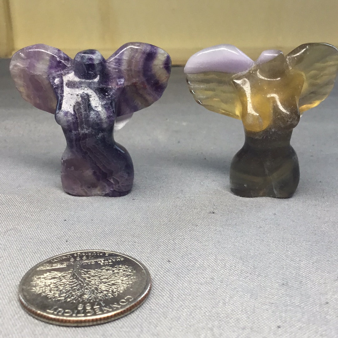 Fluorite goddess
