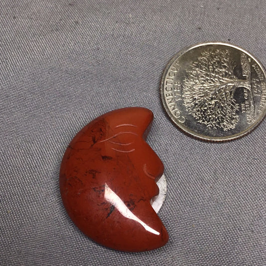 Red jasper moon
